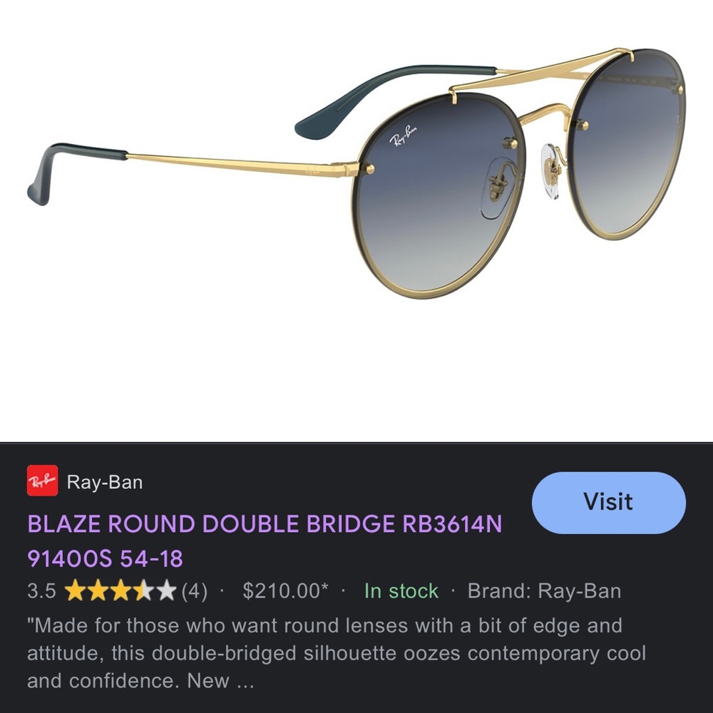 Ray-Ban round sunglasses
